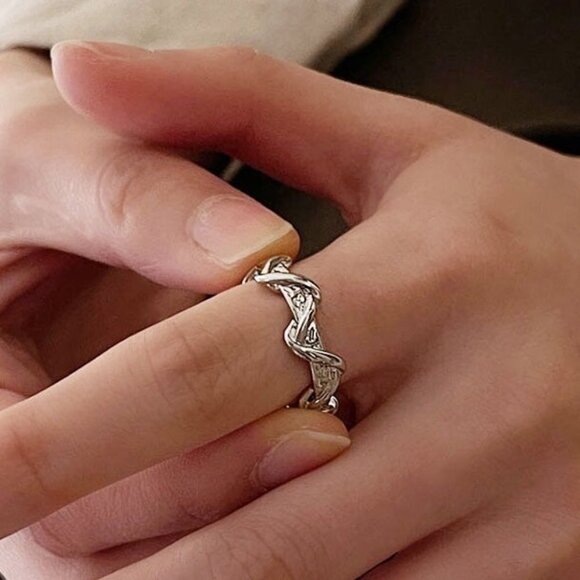Vintage Adjustable Open Ring - Picture 1 of 6